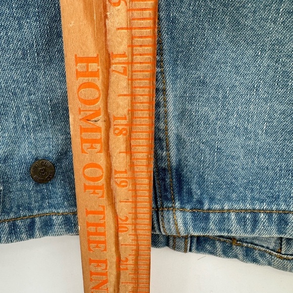 Denim Sleeveless Jacket - Picture 7 of 8